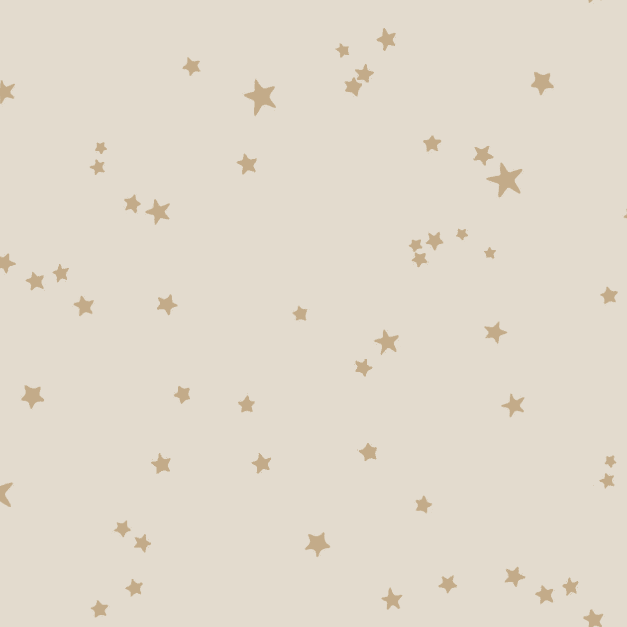 Stars Wallpaper - Cole and Sons - Buff/Gold
