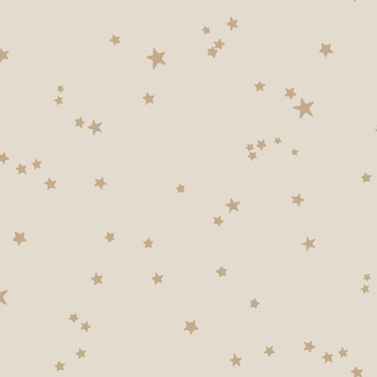 Stars Wallpaper - Cole and Sons - Buff/Gold