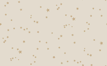 Stars Wallpaper - Cole and Sons - Buff/Gold