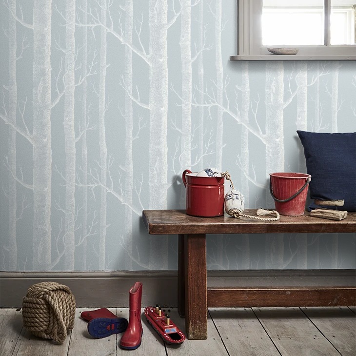 Cole & Son - Woods Wallpaper - Teal
