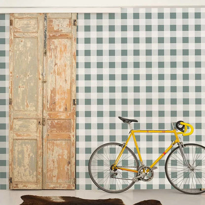 Large Gingham  Wallpaper - Parra