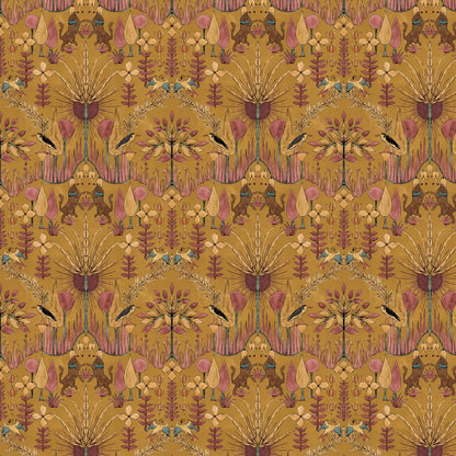 Oasis  Villa Wallpaper - Curry