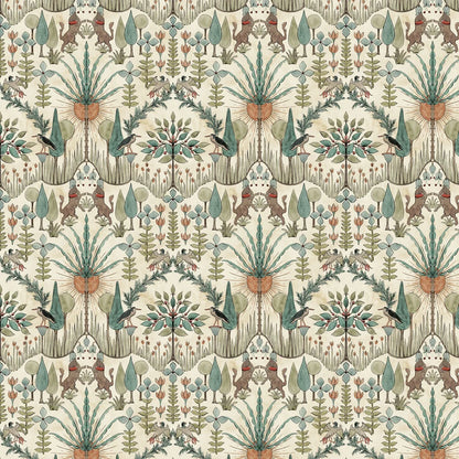 Oasis Villa Wallpaper - Emerald