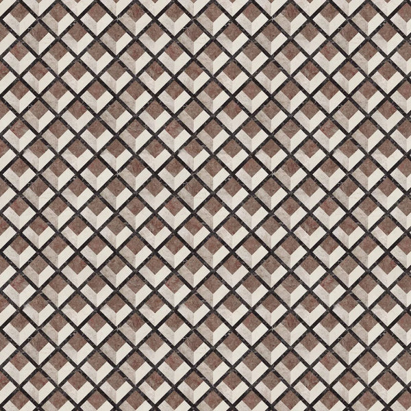Sample - Pavimentum Wallpaper - Cocoa