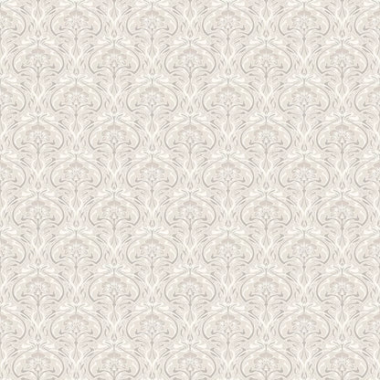 Flora Art Deco Wallpaper - Natural