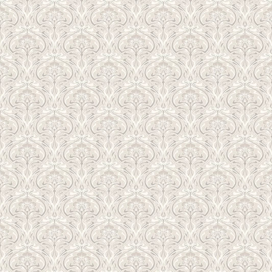 Flora Art Deco Wallpaper - Natural