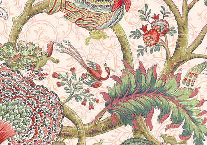 Verdant Whimsy - Custom Sized Wallpaper Mural (per m2)