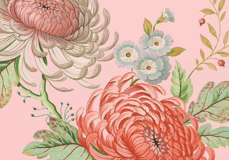 Blossom Reverie - Custom Sized Wallpaper Mural (per m2)