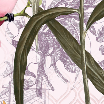Tropicana - Custom Sized Wallpaper Mural (per m2)