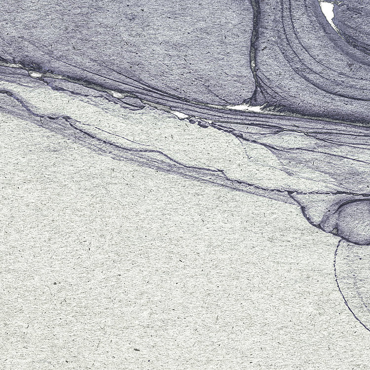 Ink Blue Fluid with Gold - Custom Sized Wallpaper Mural (per m2)