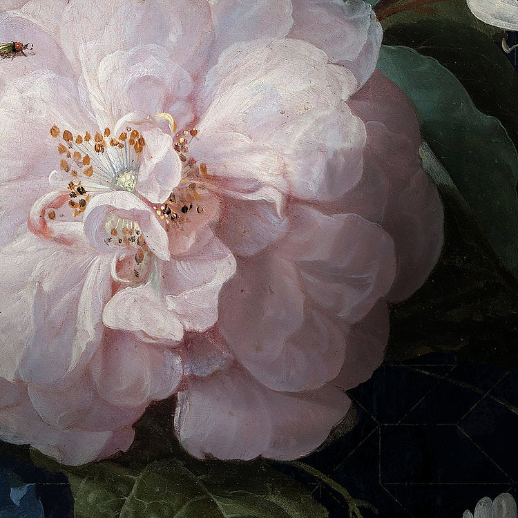 Amsterdam Flowers - Custom Sized Wallpaper Mural (per m2)