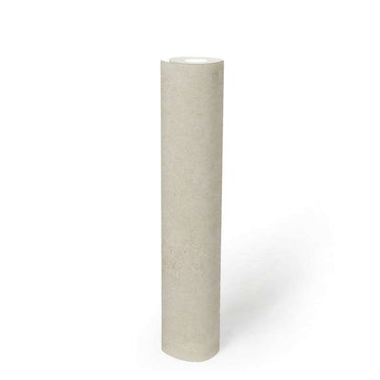 History of Art Plaster Look Wallpaper - Cream