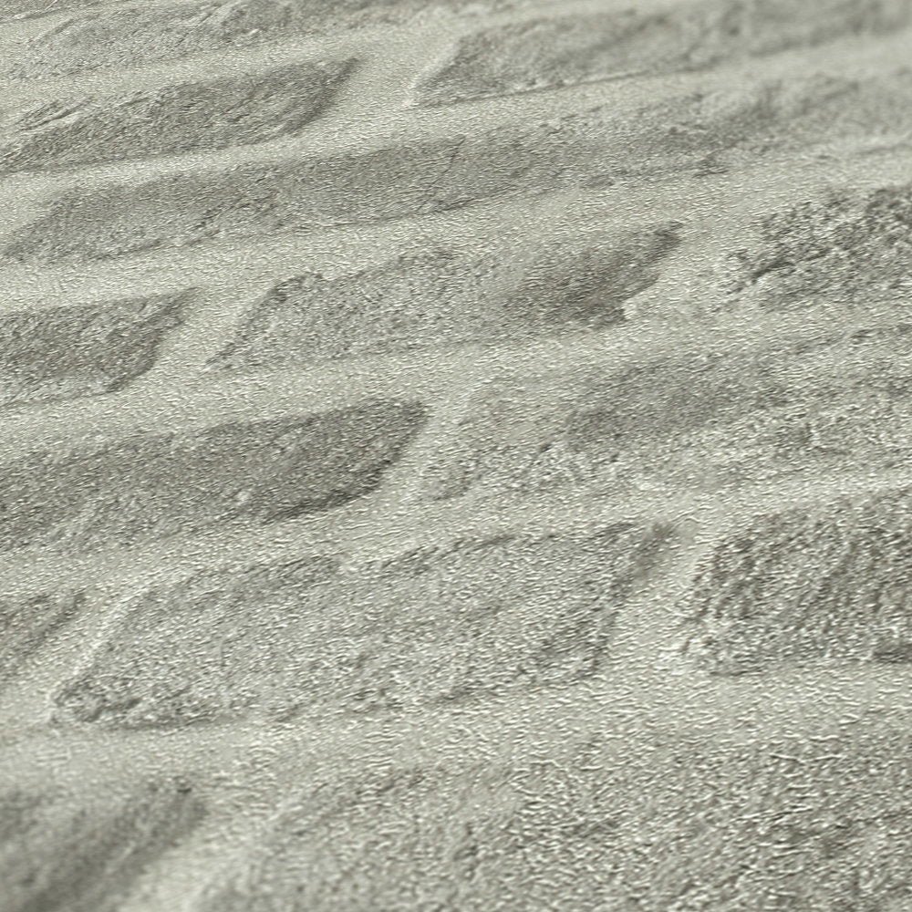 Soft Mortar Brick Wallpaper - Washed Grey - 24 Rolls Due July 2026