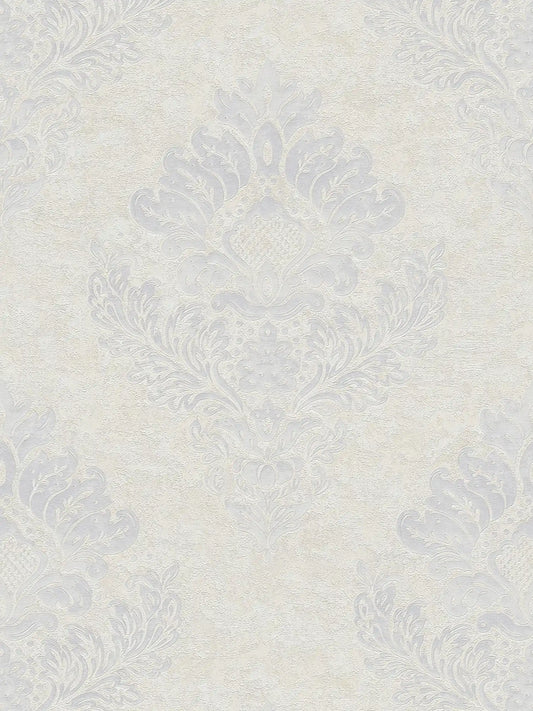 St. Petersberg Baroque Wallpaper - Ivory
