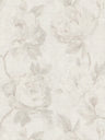 Rosalie Faded Rose Vinyl Wallpaper – Grey