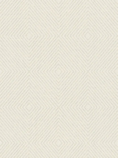 Metropolitan Grid - Abstract Vinyl Wallpaper - Cream