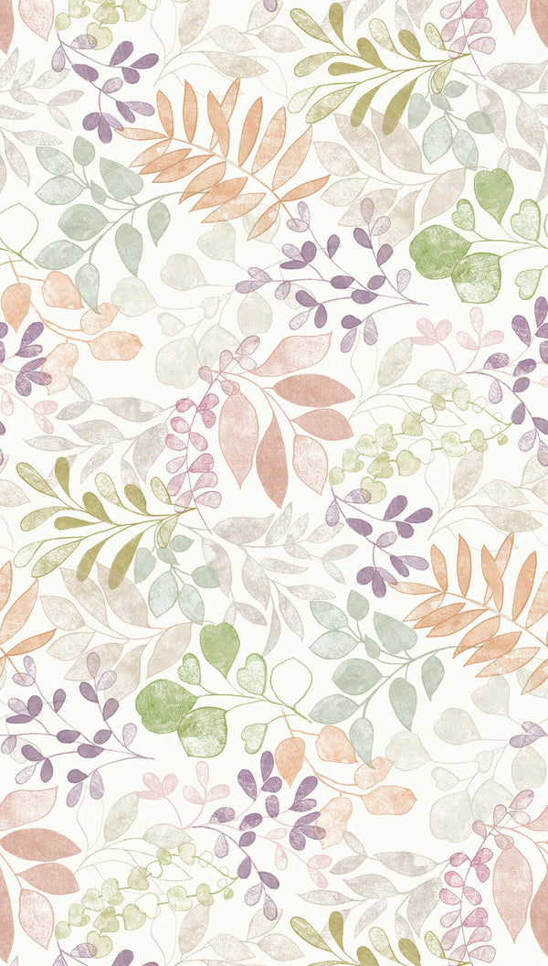 Sample - Scandi Dreams Wallpaper - Multi White