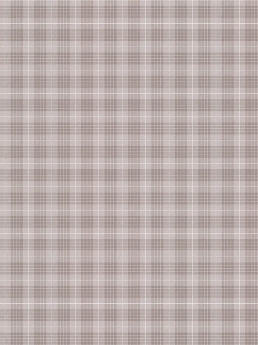 Tartan The Wallpaper - Light Grey