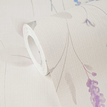 Wisp Wildflower Wallpaper – Lilac