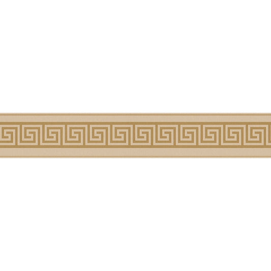 Metallic Meander Border - Gold - Self Adhesive