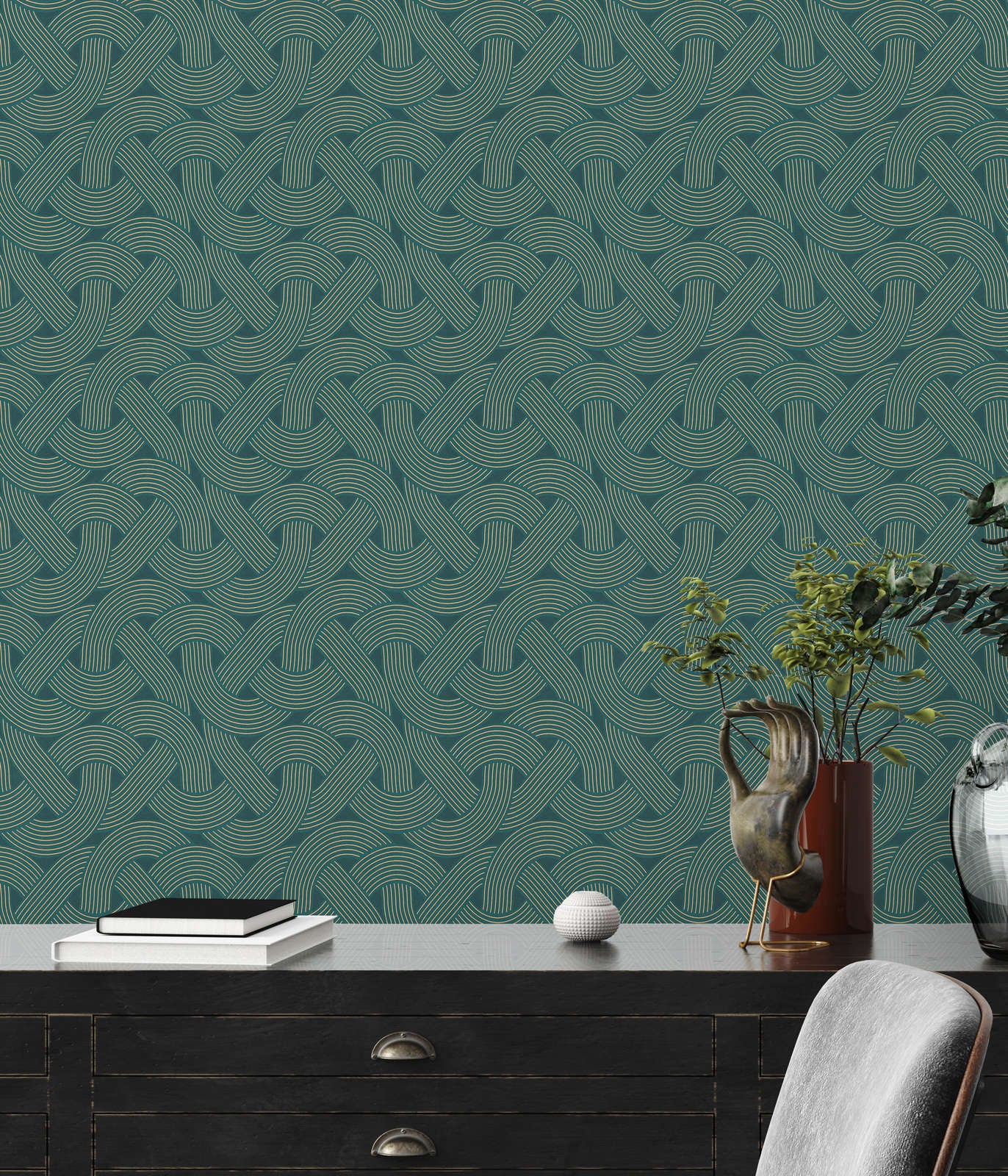 Weave - Architects Wallpaper - Green