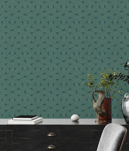 Weave - Architects Wallpaper - Green