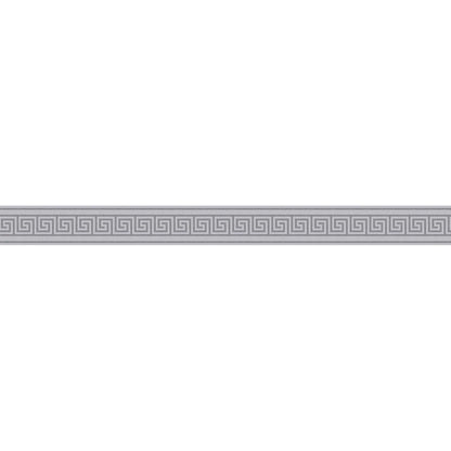 Graphic Meander Border - Grey - Self Adhesive