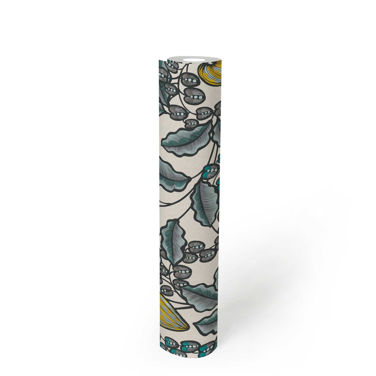 Floral Vine Wallpaper - Cream