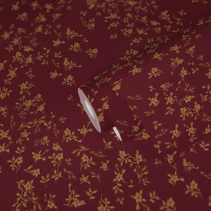 Versace Fall Wallpaper - Red/Gold/Brown