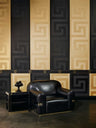 Versace Home Wallpaper - Black