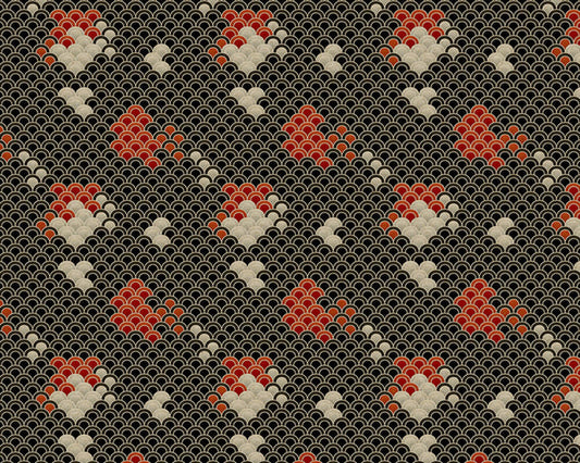 Digital Koi  - Koi 1 - Custom Sized Wallpaper Mural (per m2)
