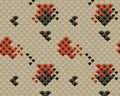 Digital Koi  - Koi 2 - Custom Sized Wallpaper Mural (per m2)