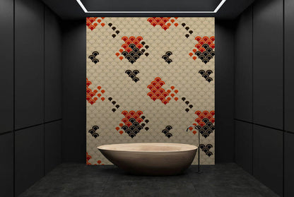 Digital Koi  - Koi 2 - Custom Sized Wallpaper Mural (per m2)