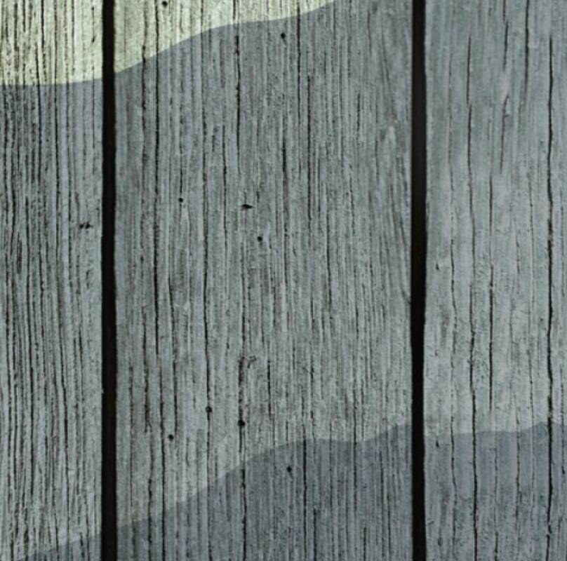 Mountains On Planks - Custom Sized Wallpaper Mural (per m2)