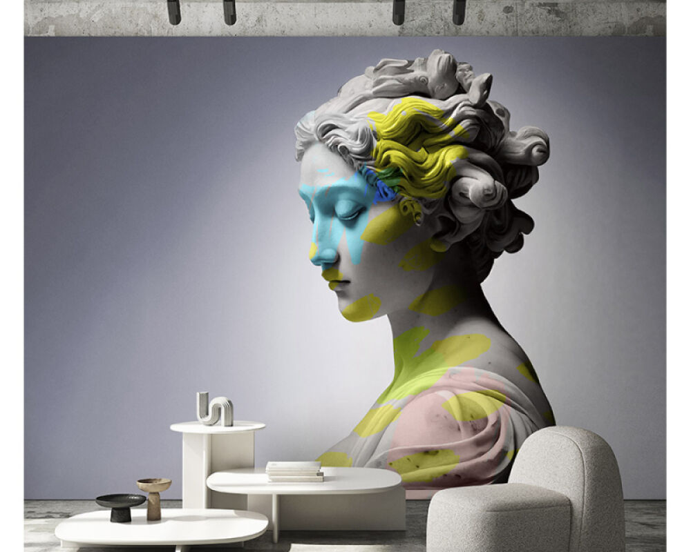 Greek Gods - Custom Sized Wallpaper Mural (per m2) - Clio