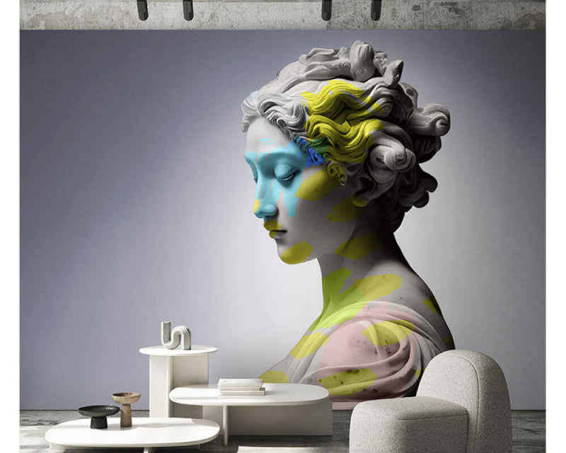 Greek Gods - Custom Sized Wallpaper Mural (per m2) - Clio