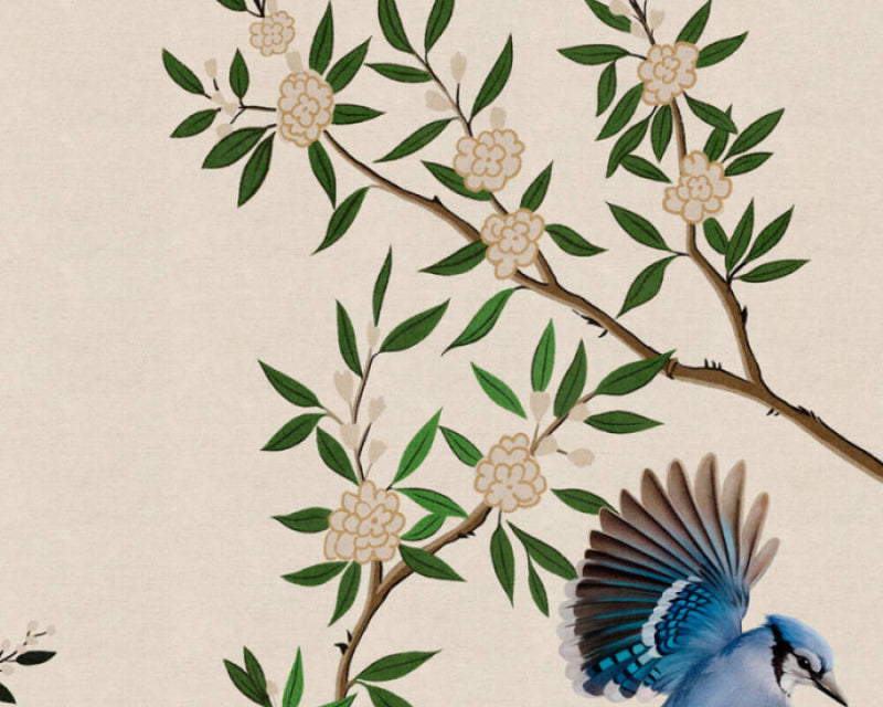 Chinoiseries - Custom Sized Wallpaper Mural (per m2)