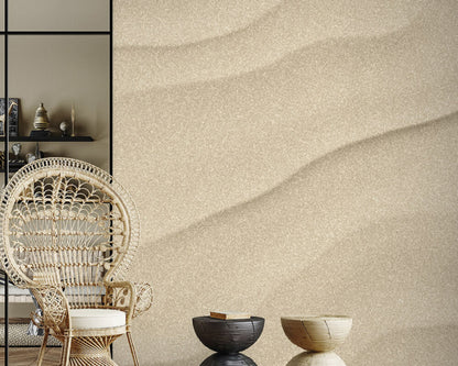 Sahara Sandscape - Custom Sized Wallpaper Mural (per m2)