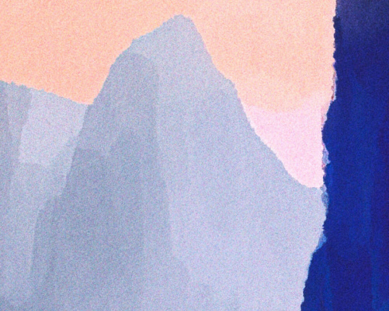 Coastal Mountain Dreams - Custom Sized Wallpaper Mural (per m2)