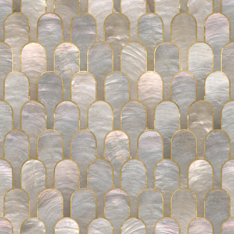 Sample - Bethan Gray Nizwa Wallpaper - Pearl Nizwa
