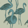 Deco Flamingo Wallpaper - Super Wide - New World