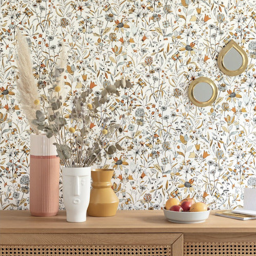 Jardin De Giverny Wallpaper - 5 Colours