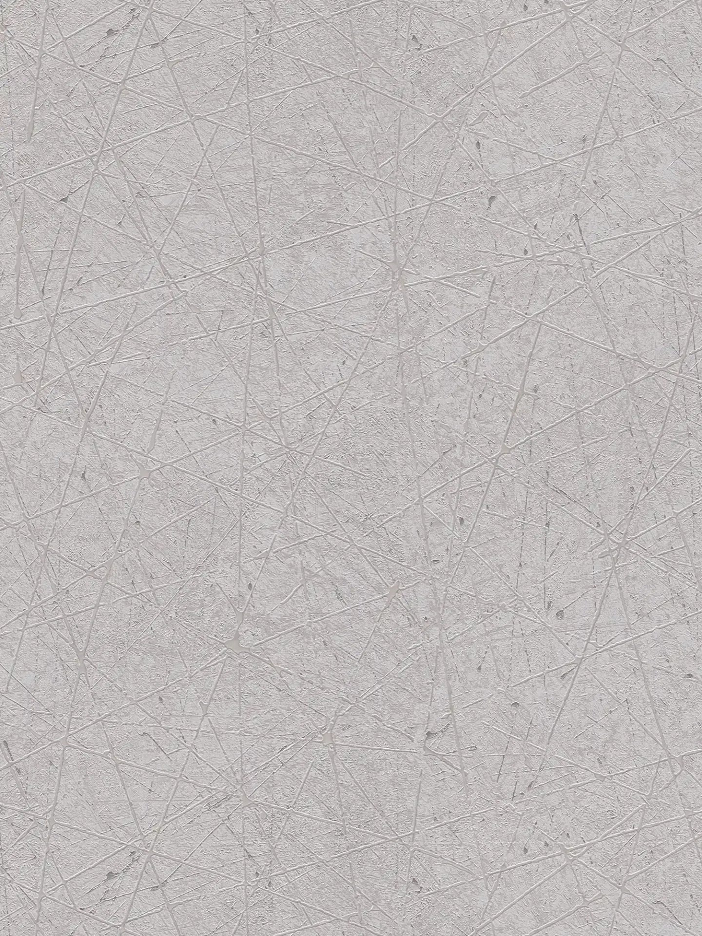 Linear Web - Geometric Wallpaper - Grey