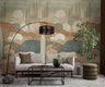 The Wall 4 - Hybrid Wallpaper Mural - Abstract Trees