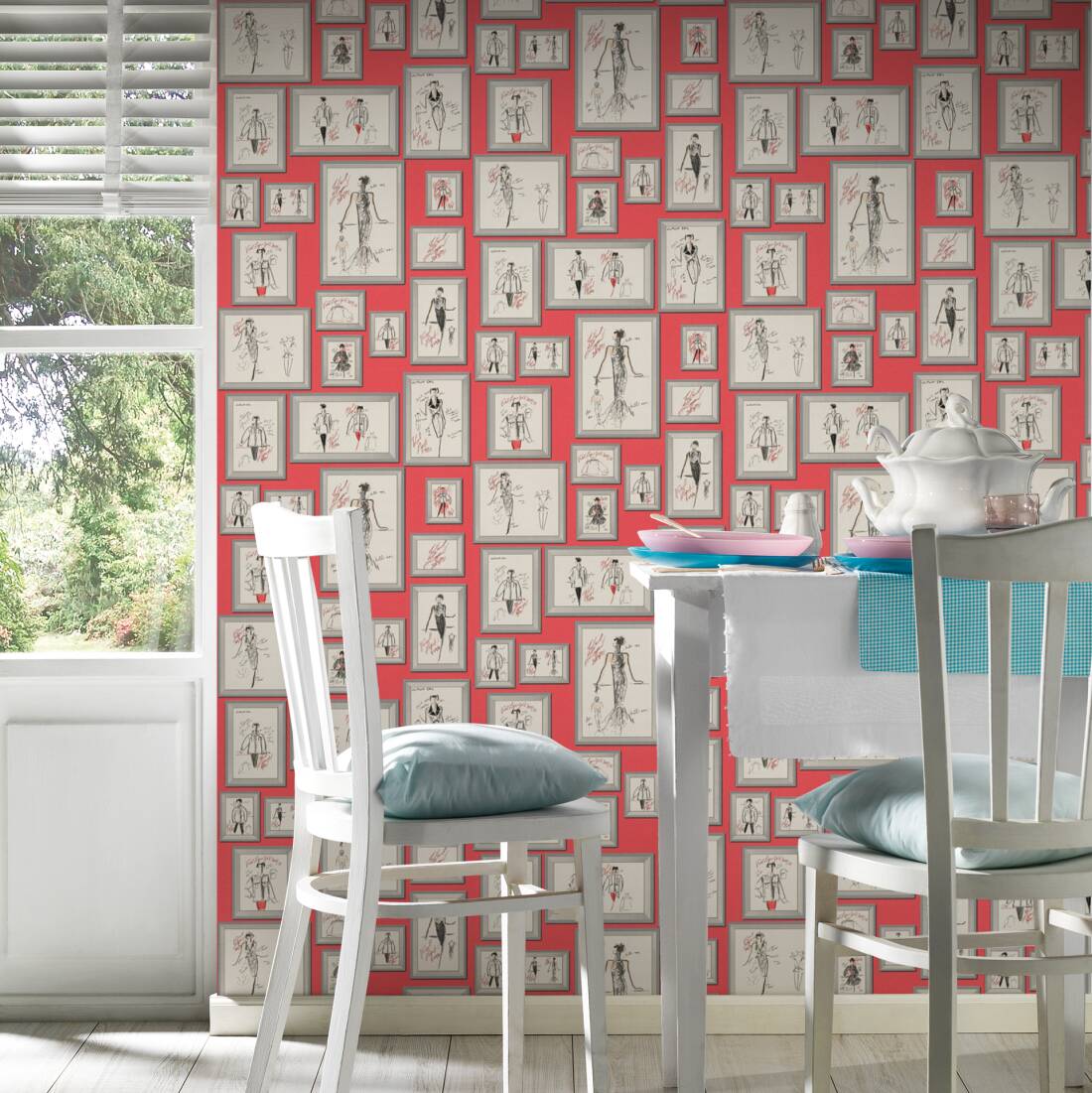 Visions D'Artiste Metallic Wallpaper - Discontinuing