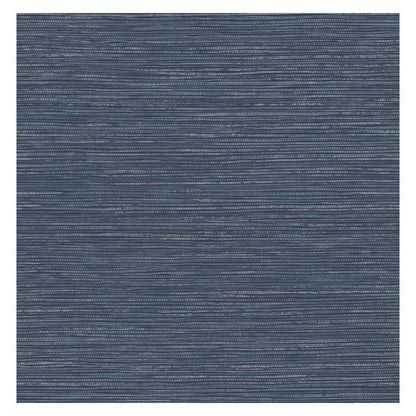 Grasscloth Wallpaper-Indigo