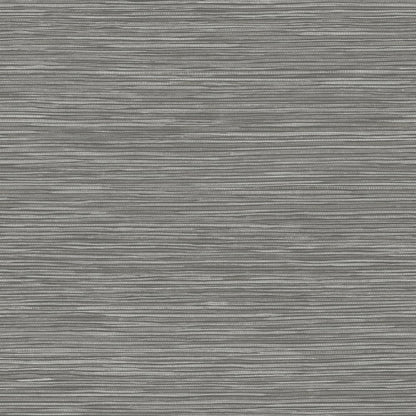 Grasscloth Wallpaper- Grey/Silver