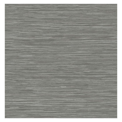 Grasscloth Wallpaper- Grey/Silver