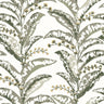 Escapade Epopee Wallpaper - Sage Green/White