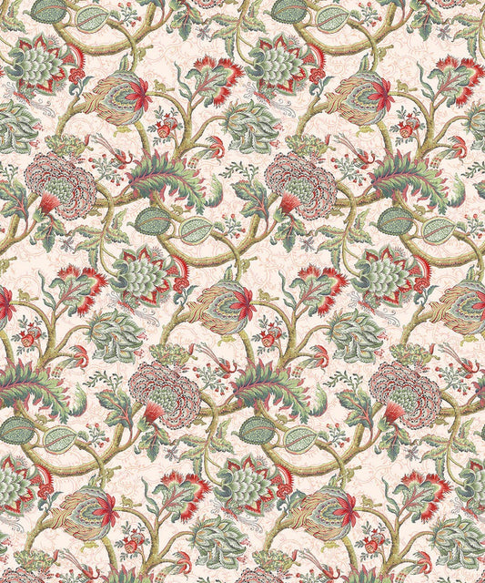 Verdant Whimsy - Custom Sized Wallpaper Mural (per m2)